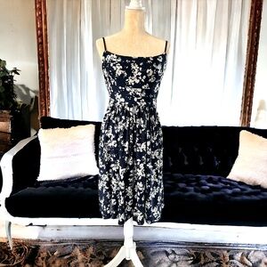 Blue and White Summer Dress